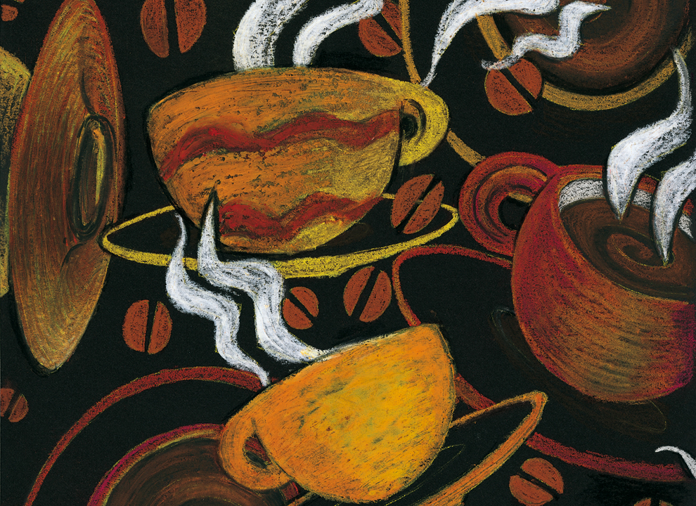 Cliente: Brasiloro Caffè, immagine illustrata istituzionale ideata dall