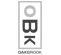 Immagine: marchio Obk. realizzazione marchio e logo agenzia pubblicitaria Holbein & Partners di Treviso.
